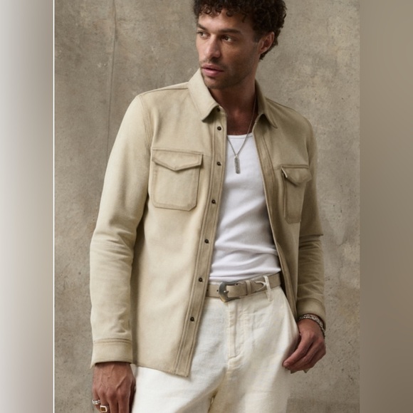 John Varvatos Izzy Shirt Jacket. Size EU 52 USA 42. BNWT